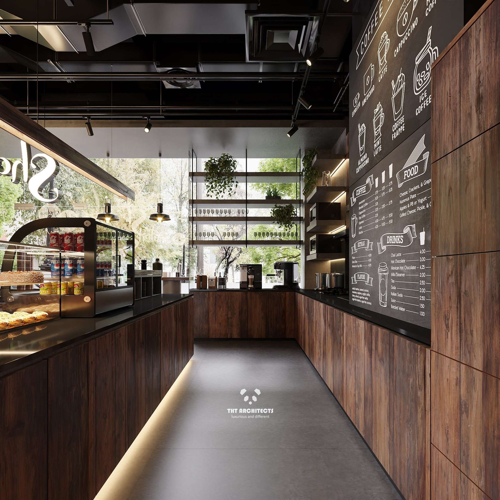 tht arichitects - Cafe Shalom - VIEW 10