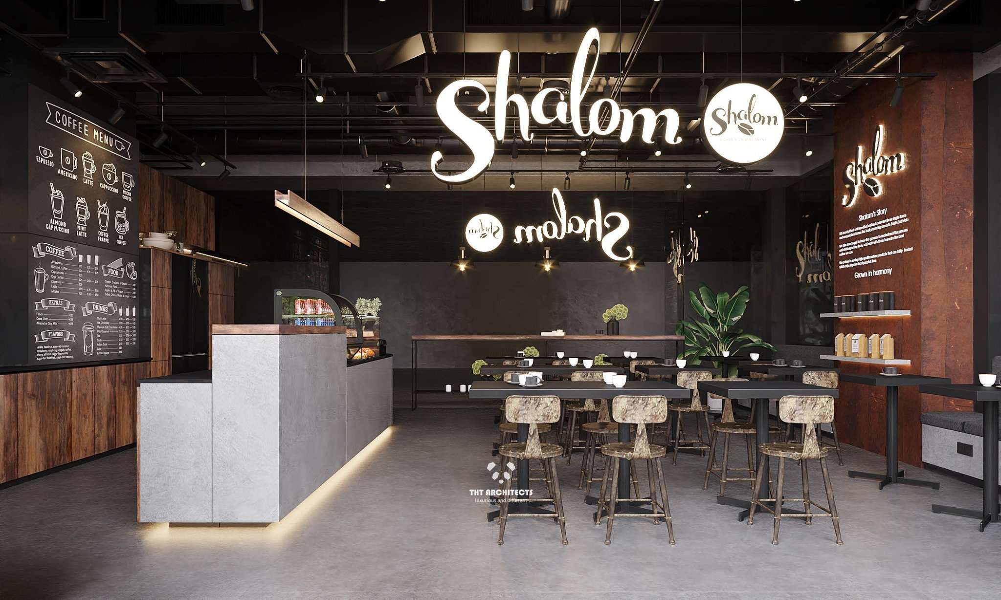 tht arichitects - Cafe Shalom - VIEW 5