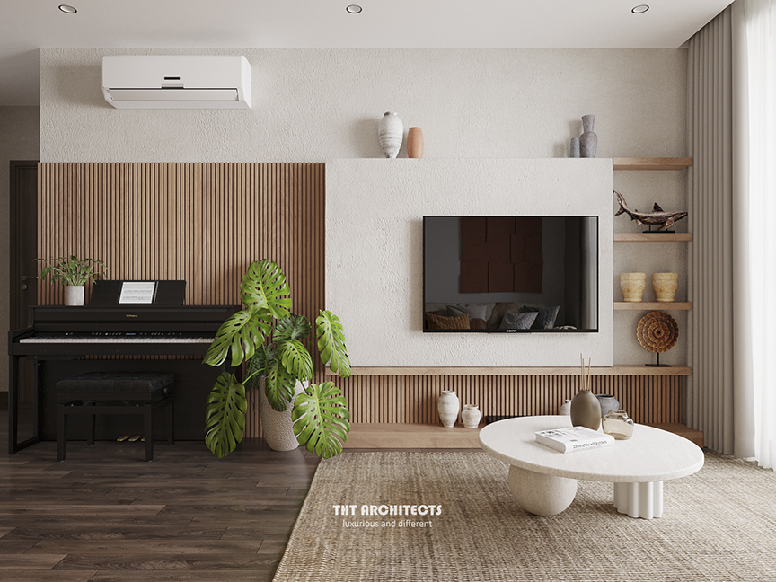 tht architects - Chung cư MoonLight - phòng khách bếp 03