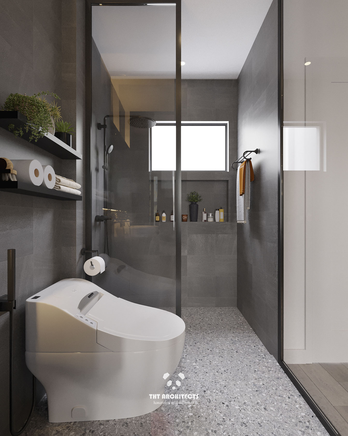 tht architects - Nhà chị Châu Đà Lạt - phòng ngủ con trai 07