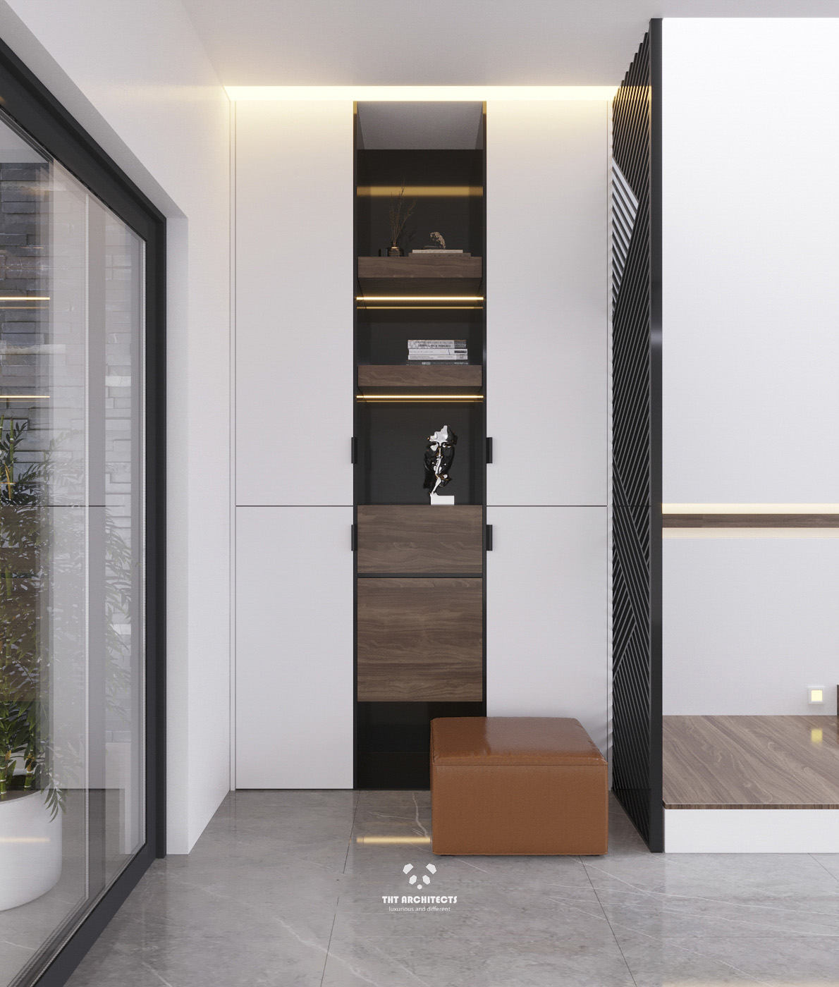 tht architects - Nhà Phố Thủ Đức - garage V1