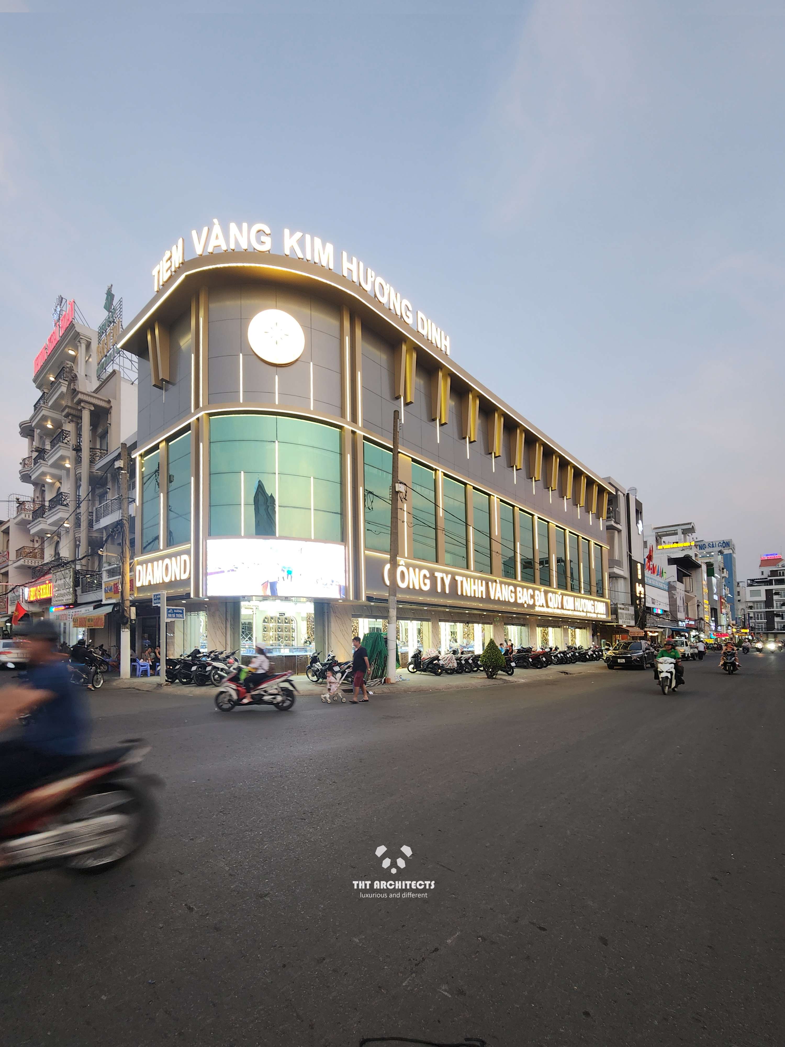 tht arichitects - Tiệm vàng Kim Hương Dinh - View 1