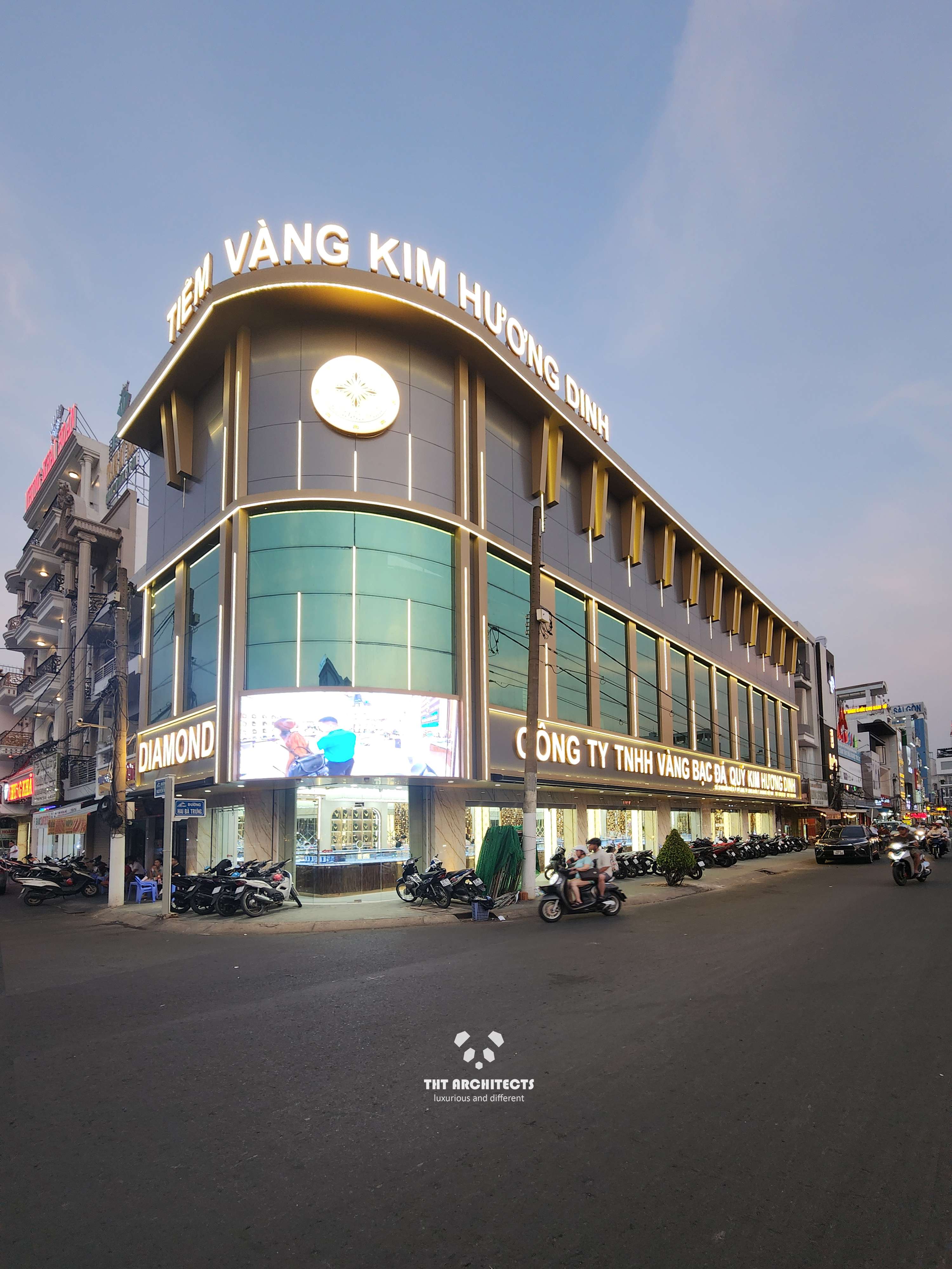 tht arichitects - Tiệm vàng Kim Hương Dinh - View 2